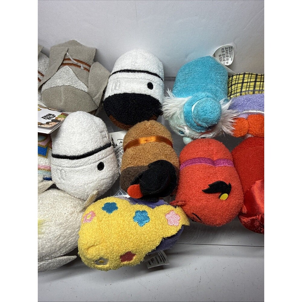 Disney Tsum Tsum Mini Plush Lot Of 19 Various Characters Some No Tags USED - Picture 7 of 9